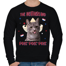 PRINTFASHION Cicc-cicc - The Neatherland - Férfi pulóver - Fekete férfi pulóver, kardigán