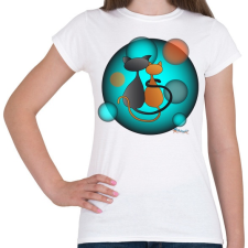 PRINTFASHION Ciclove - Női póló - Fehér női póló