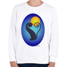 PRINTFASHION Cicszerelem - Gyerek pulóver - Fehér