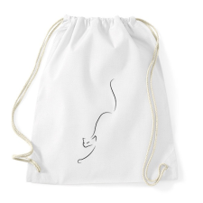 PRINTFASHION Cicus - Sportzsák, Tornazsák - Fehér tornazsák