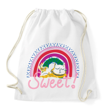 PRINTFASHION Cicus - Sportzsák, Tornazsák - Fehér tornazsák