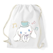 PRINTFASHION Cinnamonroll Sanrio - Sportzsák, Tornazsák - Fehér tornazsák