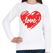 PRINTFASHION clipboard46 [Átalakított] - Női pulóver - Fehér női pulóver, kardigán