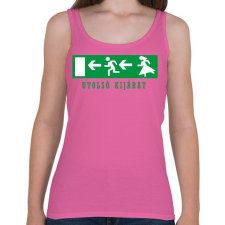 PRINTFASHION clipboard63 [Átalakított] - Női atléta - Rózsaszín női trikó