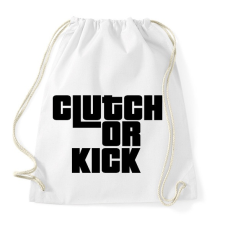PRINTFASHION Clutch or Kick - Sportzsák, Tornazsák - Fehér tornazsák