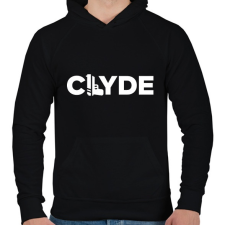 PRINTFASHION Clyde páros póló - Férfi kapucnis pulóver - Fekete férfi pulóver, kardigán