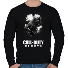 PRINTFASHION COD: Ghosts - Férfi pulóver - Fekete férfi pulóver, kardigán