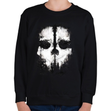 PRINTFASHION COD: Ghosts - Gyerek pulóver - Fekete gyerek pulóver, kardigán