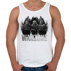 PRINTFASHION COD: Warzone - Férfi atléta - Fehér