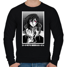 PRINTFASHION Code Geass - Férfi pulóver - Fekete