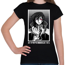 PRINTFASHION Code Geass - Női póló - Fekete női póló