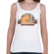 PRINTFASHION Coffeebara - Női atléta - Fehér