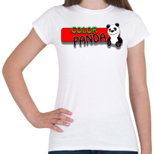 PRINTFASHION Color panda android game - Női póló - Fehér női póló