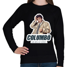 PRINTFASHION Columbo - Csak még egy kérdés - Női pulóver - Fekete női pulóver, kardigán