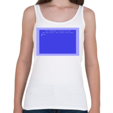 PRINTFASHION Commodore 64 - Női atléta - Fehér