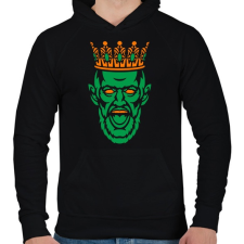 PRINTFASHION Conor McGregor - Férfi kapucnis pulóver - Fekete férfi pulóver, kardigán