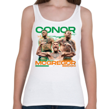 PRINTFASHION Conor McGregor - Női atléta - Fehér női trikó