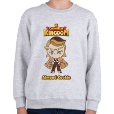 PRINTFASHION Cookie Run Kingdom - Almond Cookie - Gyerek pulóver - Sport szürke gyerek pulóver, kardigán