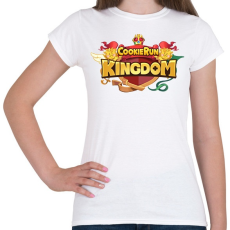PRINTFASHION Cookie Run Kingdom - Logo - Női póló - Fehér