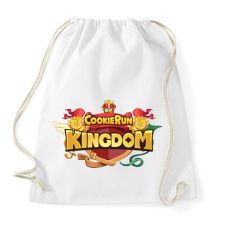 PRINTFASHION Cookie Run Kingdom - Logo - Sportzsák, Tornazsák - Fehér tornazsák