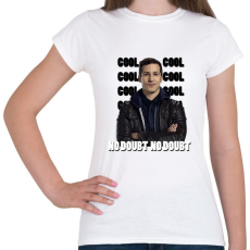 PRINTFASHION Cool, cool, cool, cool, no doubt, no doubt - Női póló - Fehér