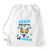 PRINTFASHION Corgi nélkül lehet élni, de minek? - Sportzsák, Tornazsák - Fehér