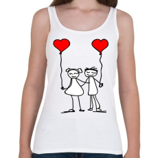 PRINTFASHION Couples - Női atléta - Fehér