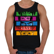 PRINTFASHION Cowboy Bebop too good too bad - Férfi atléta - Fekete atléta, trikó