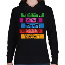 PRINTFASHION Cowboy Bebop too good too bad - Női kapucnis pulóver - Fekete női pulóver, kardigán