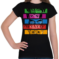 PRINTFASHION Cowboy Bebop too good too bad - Női póló - Fekete
