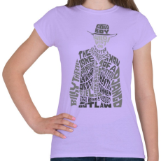 PRINTFASHION Cowboy - Női póló - Viola