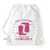 PRINTFASHION Cowgirls - Sportzsák, Tornazsák - Fehér