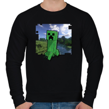 PRINTFASHION creeper2 - Férfi pulóver - Fekete férfi pulóver, kardigán
