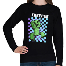PRINTFASHION Creeper - Női pulóver - Fekete