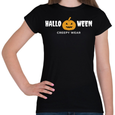 PRINTFASHION CREEPY WEAR 1 - Női póló - Fekete