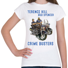 PRINTFASHION crime busters - Női póló - Fehér női póló