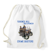 PRINTFASHION crime busters - Sportzsák, Tornazsák - Fehér tornazsák