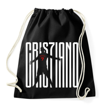 PRINTFASHION Cristiano Ronaldo - Sportzsák, Tornazsák - Fekete tornazsák
