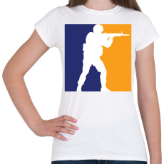 PRINTFASHION CS2 logo - Női póló - Fehér