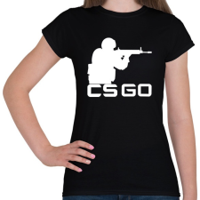 PRINTFASHION CS:GO - Női póló - Fekete női póló