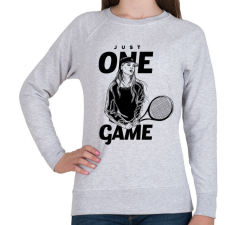 PRINTFASHION Csak egy játék - Női pulóver - Sport szürke női pulóver, kardigán