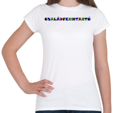 PRINTFASHION Családfenntartó - színes - Női póló - Fehér női póló
