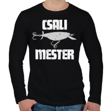 PRINTFASHION Csali mester - Férfi hosszú ujjú póló - Fekete férfi póló