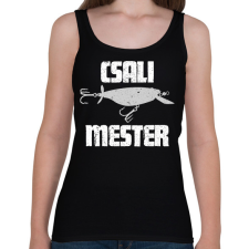 PRINTFASHION Csali mester - Női atléta - Fekete női trikó