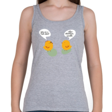 PRINTFASHION Csibém - Női atléta - Sport szürke női trikó