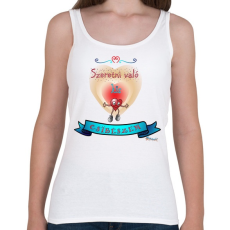 PRINTFASHION Csibész - Női atléta - Fehér