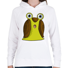 PRINTFASHION csigabiga-002 - Női kapucnis pulóver - Fehér női pulóver, kardigán