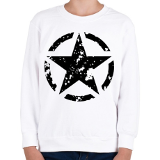 PRINTFASHION Csillag  - Gyerek pulóver - Fehér
