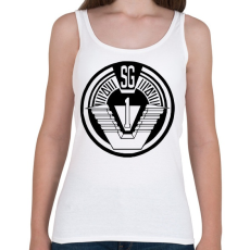 PRINTFASHION Csillagkapu csk1 logo - Női atléta - Fehér