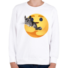 PRINTFASHION Csincsilla - Gyerek pulóver - Fehér